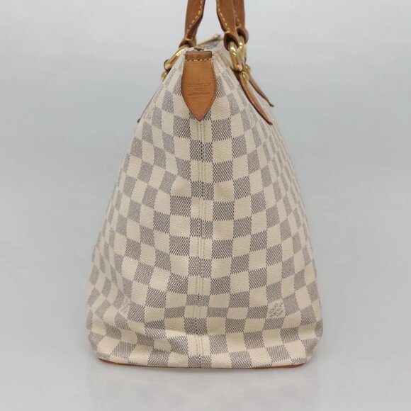 LOUIS VUITTON Damier Azur Saleya MM Tote Bag - Picture 5 of 15